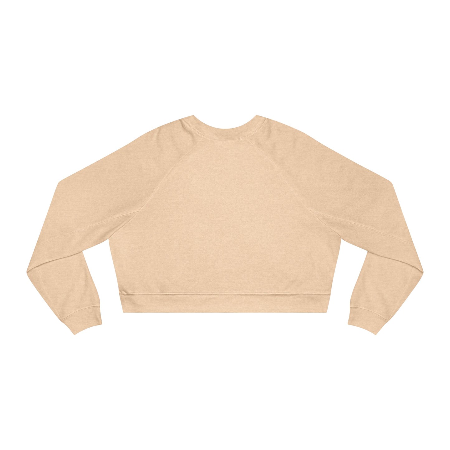 "Tell Felicia I said bye!" Cropped Fleece Sweatshirt - Black Lettering