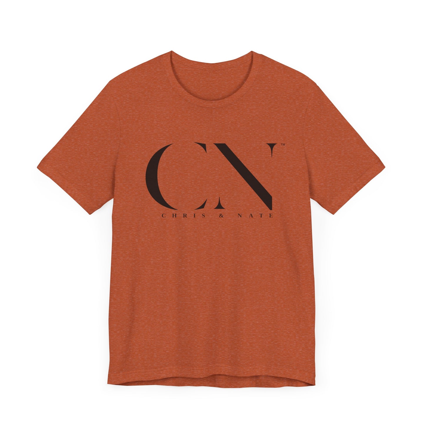 Chris & Nate Jersey Tee Black Logo