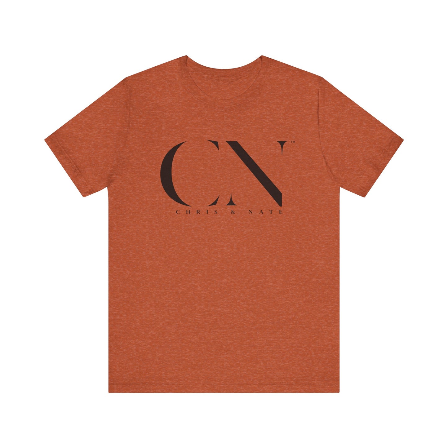 Chris & Nate Jersey Tee Black Logo