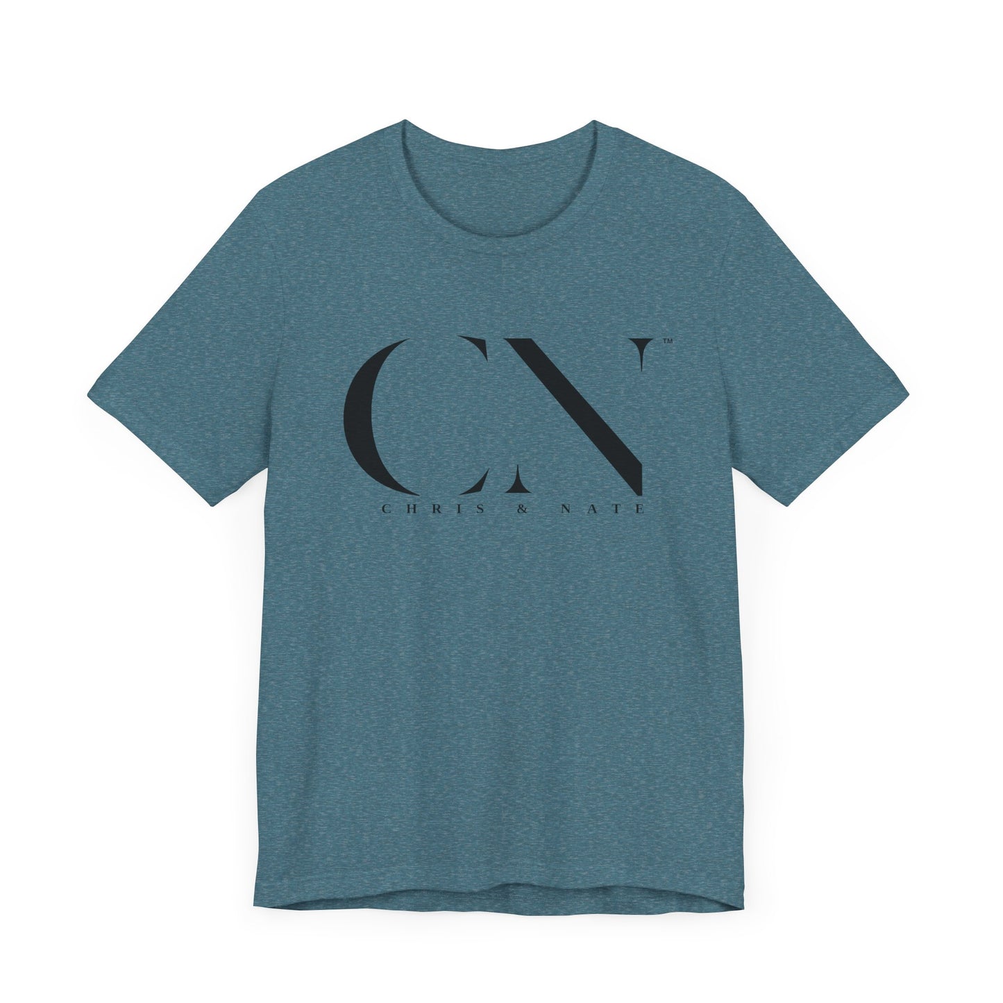 Chris & Nate Jersey Tee Black Logo