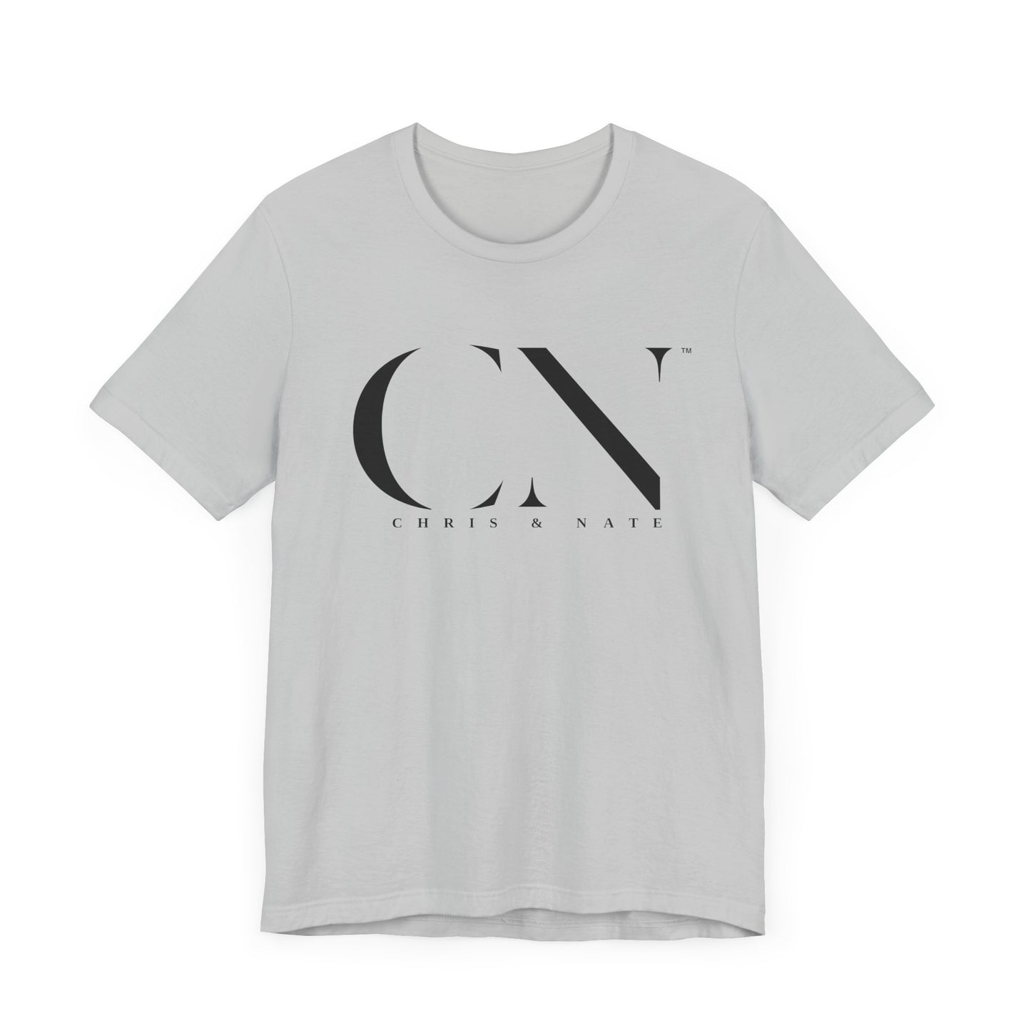 Chris & Nate Jersey Tee Black Logo