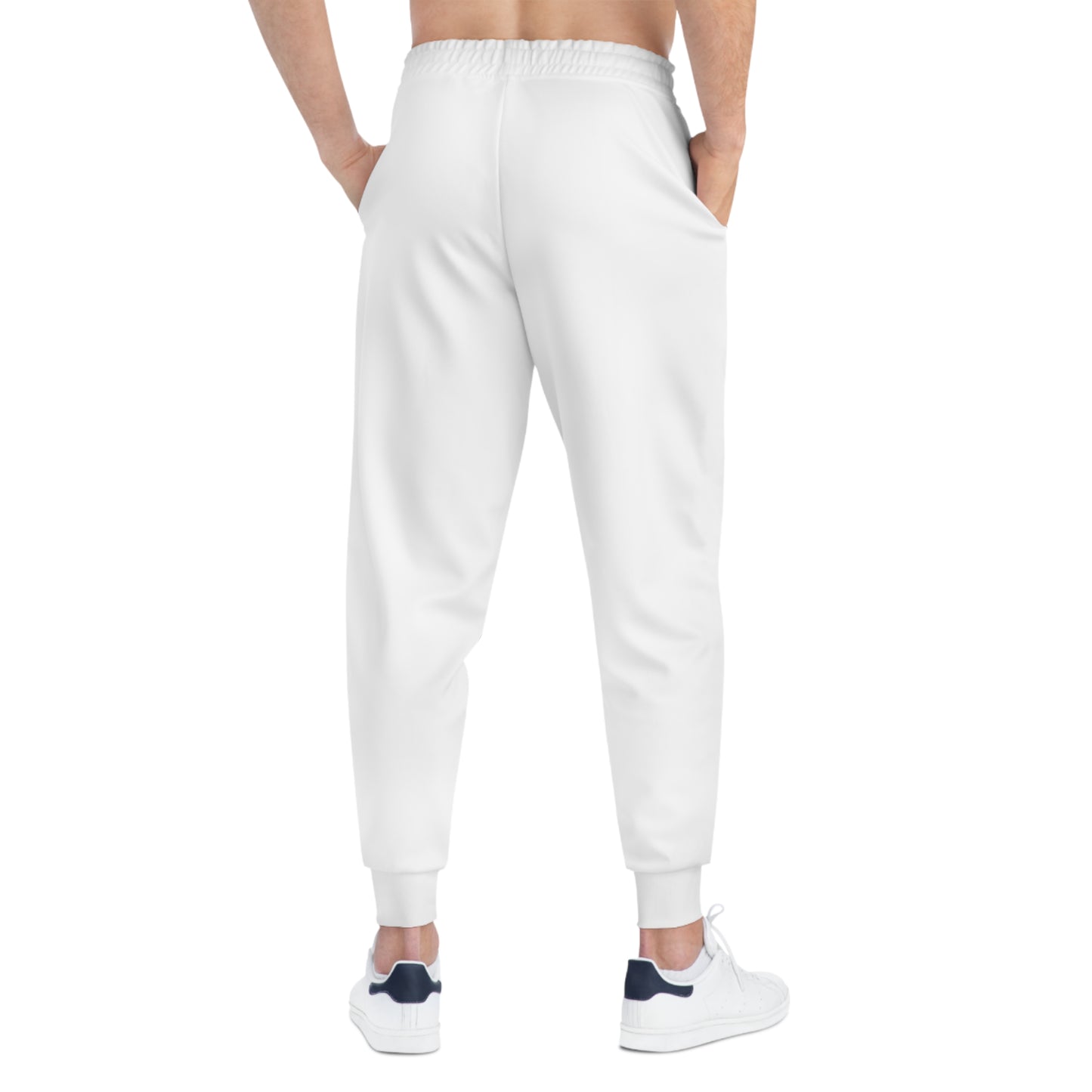 Chris & Nate Athletic Joggers Black Logo