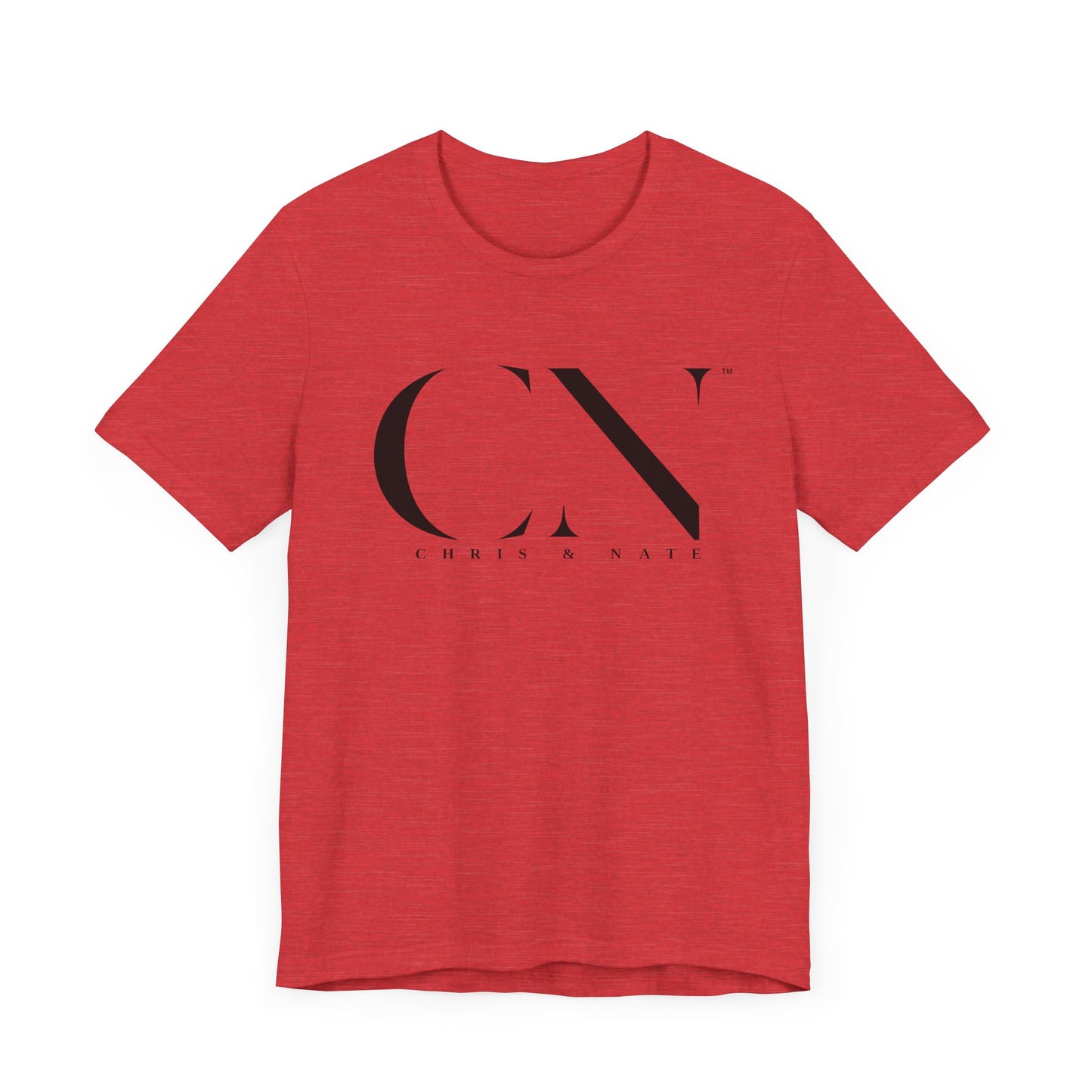Chris & Nate Jersey Tee Black Logo