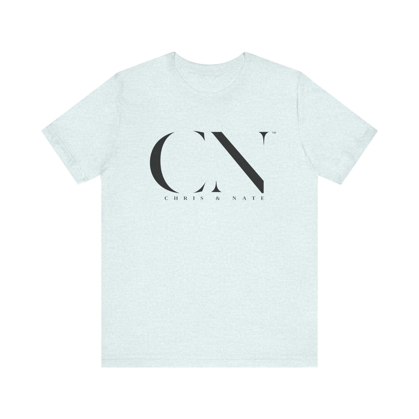 Chris & Nate Jersey Tee Black Logo