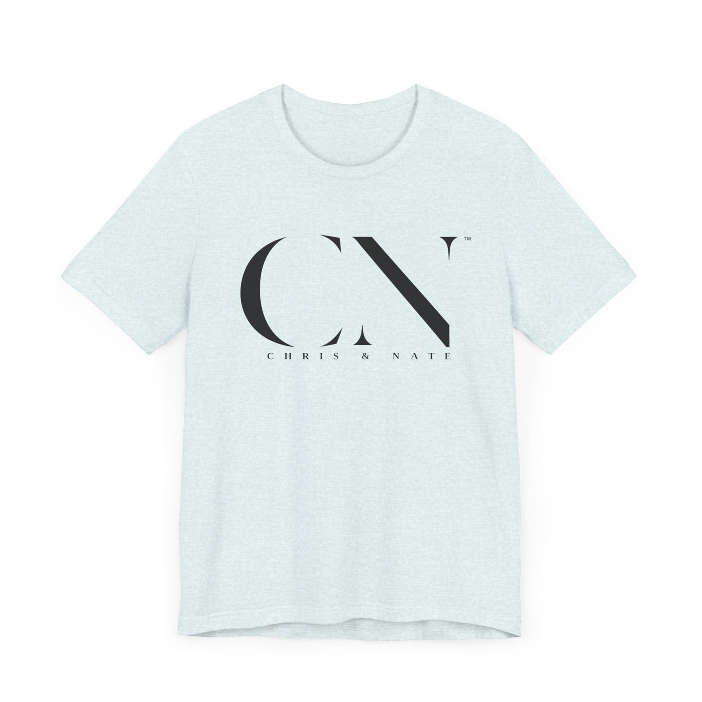 Chris & Nate Jersey Tee Black Logo