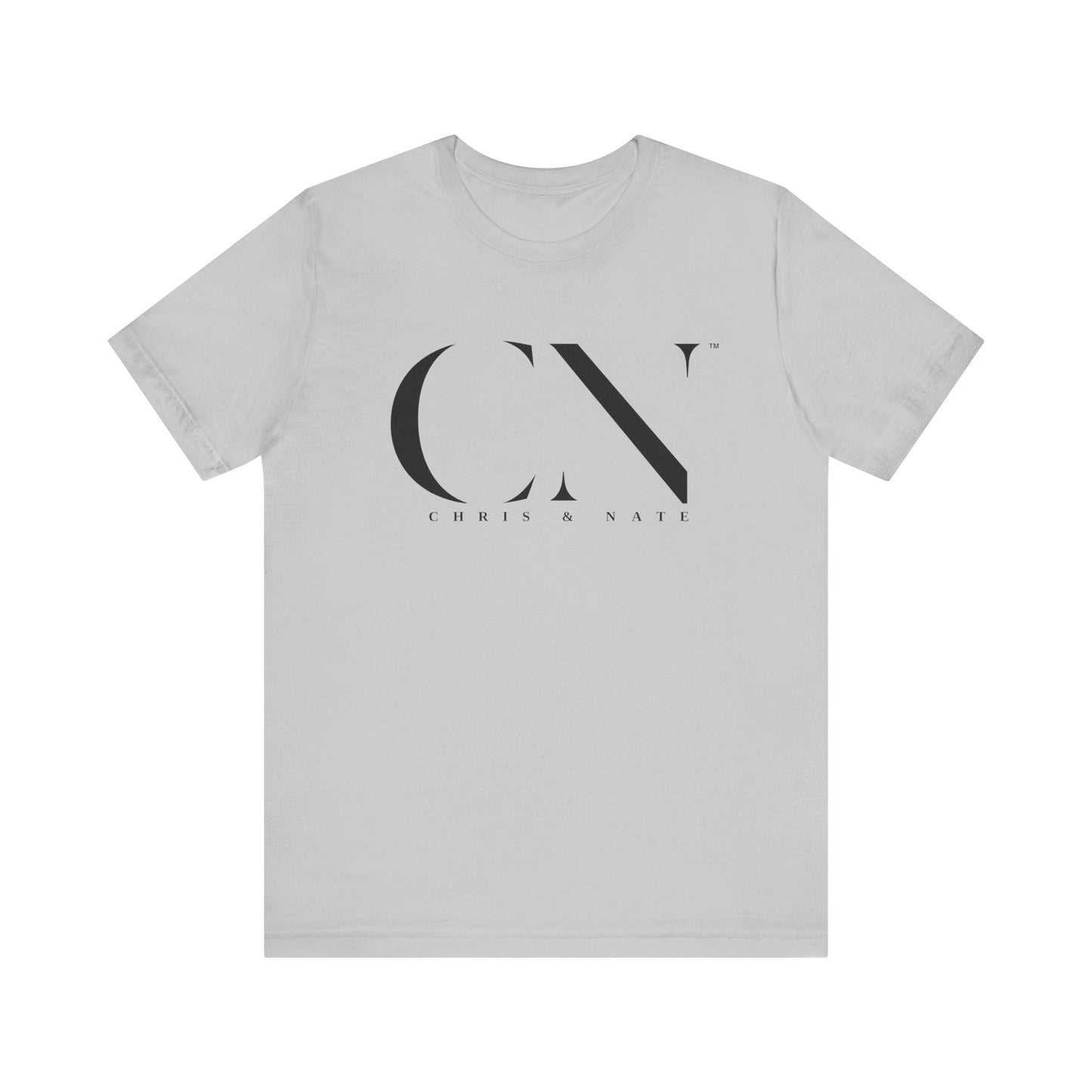 Chris & Nate Jersey Tee Black Logo