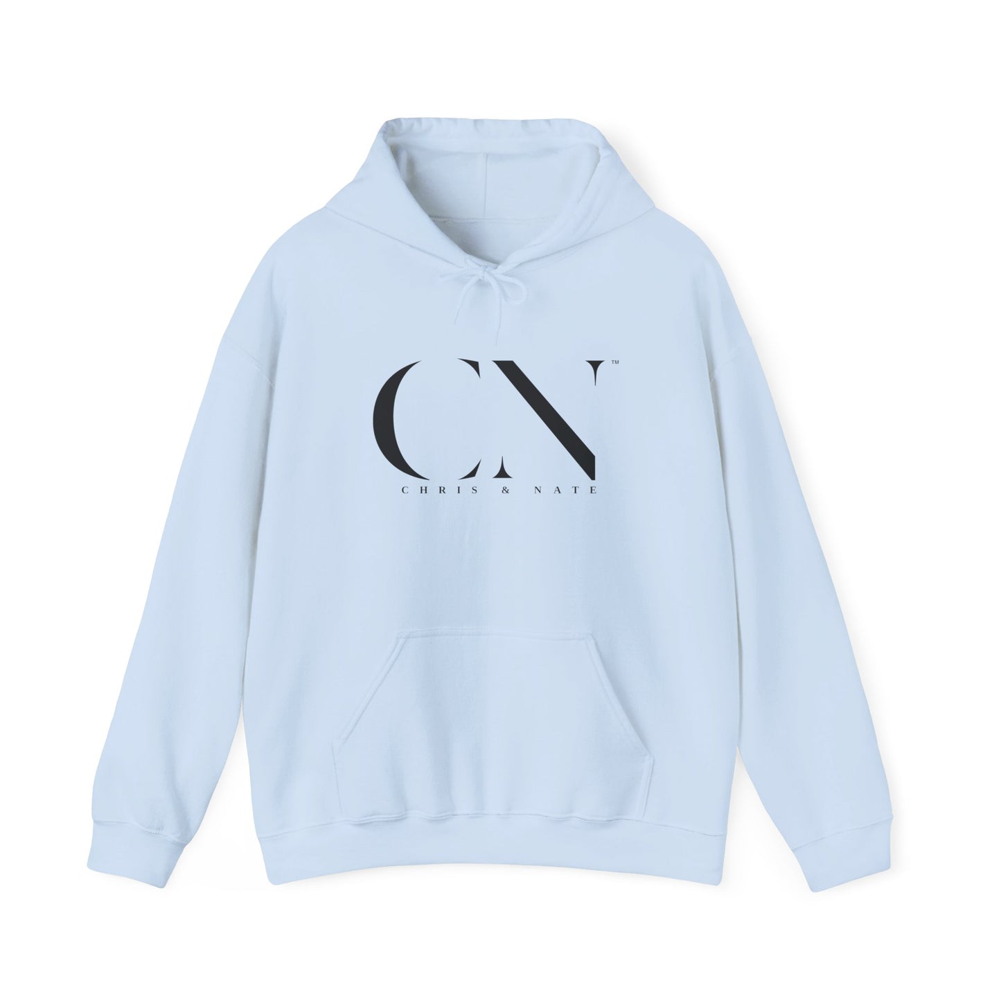 Chris & Nate Hoodie Black Logo