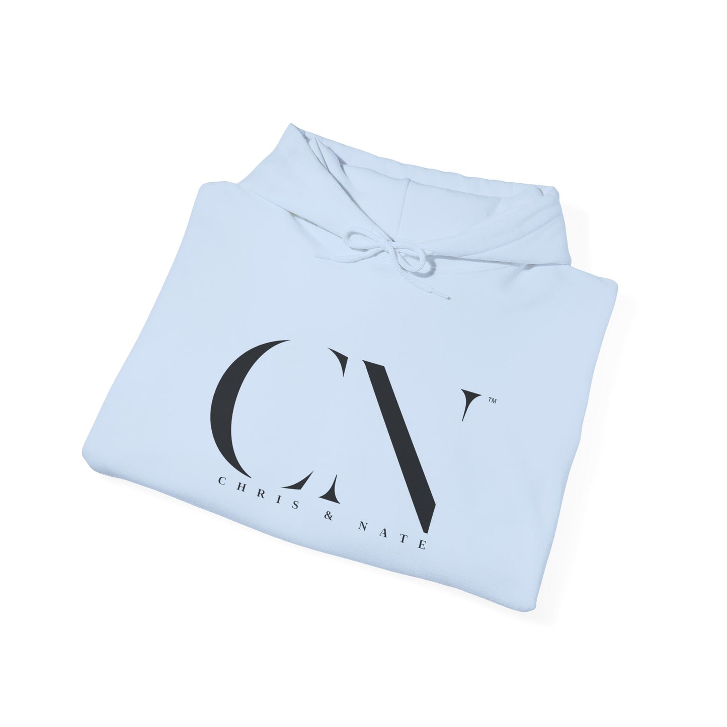 Chris & Nate Hoodie Black Logo