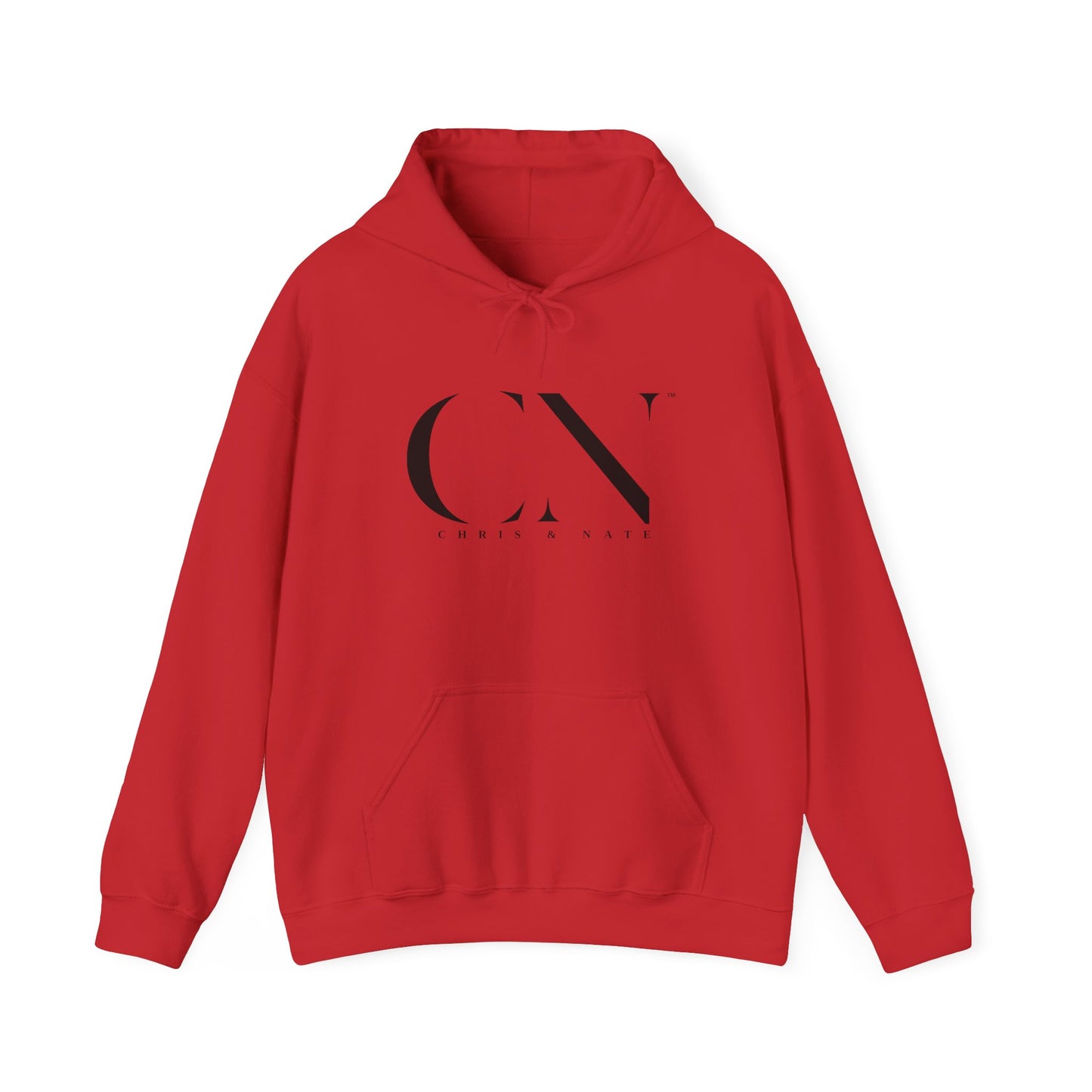 Chris & Nate Hoodie Black Logo