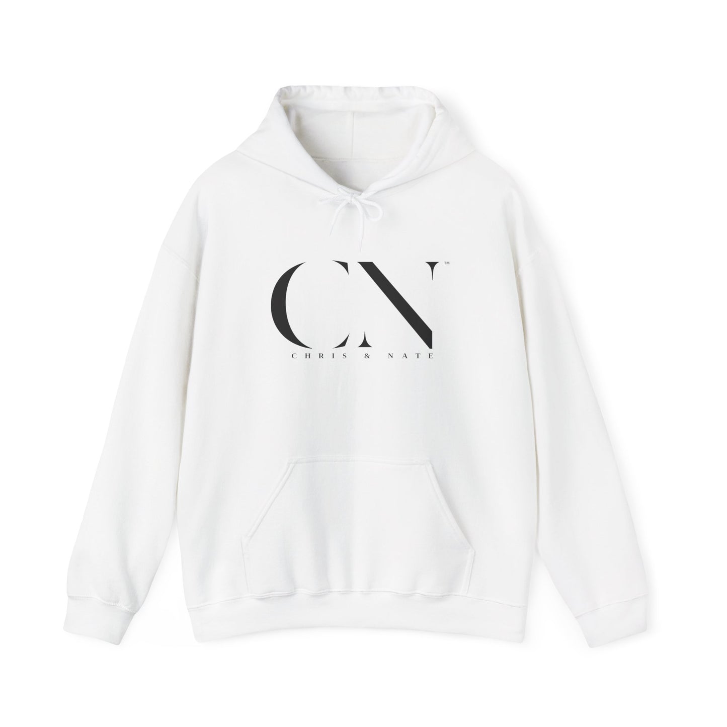 Chris & Nate Hoodie Black Logo