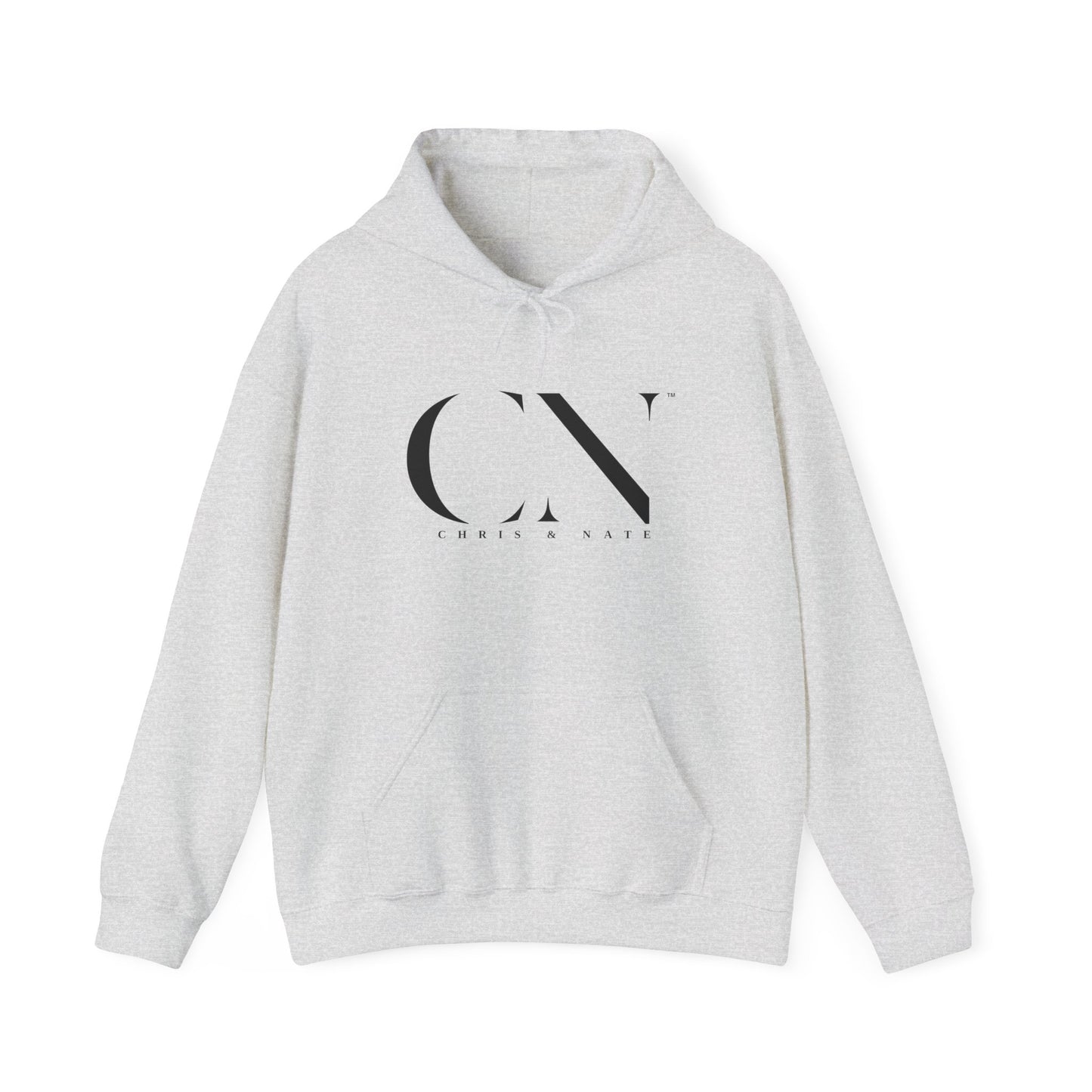 Chris & Nate Hoodie Black Logo